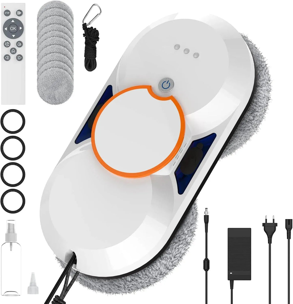 robot aspirateur laveur, Nettoyeur, 3 Modes, WIWOLER