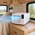 Climatiseur, 750 W, 16 à 32 °C, 35 dB, portable, minuteur, Température Réglable 16-32°C, 3 Modes, Minuterie 1-12H, 24-35dB, Studio 4m2, pour Chambre