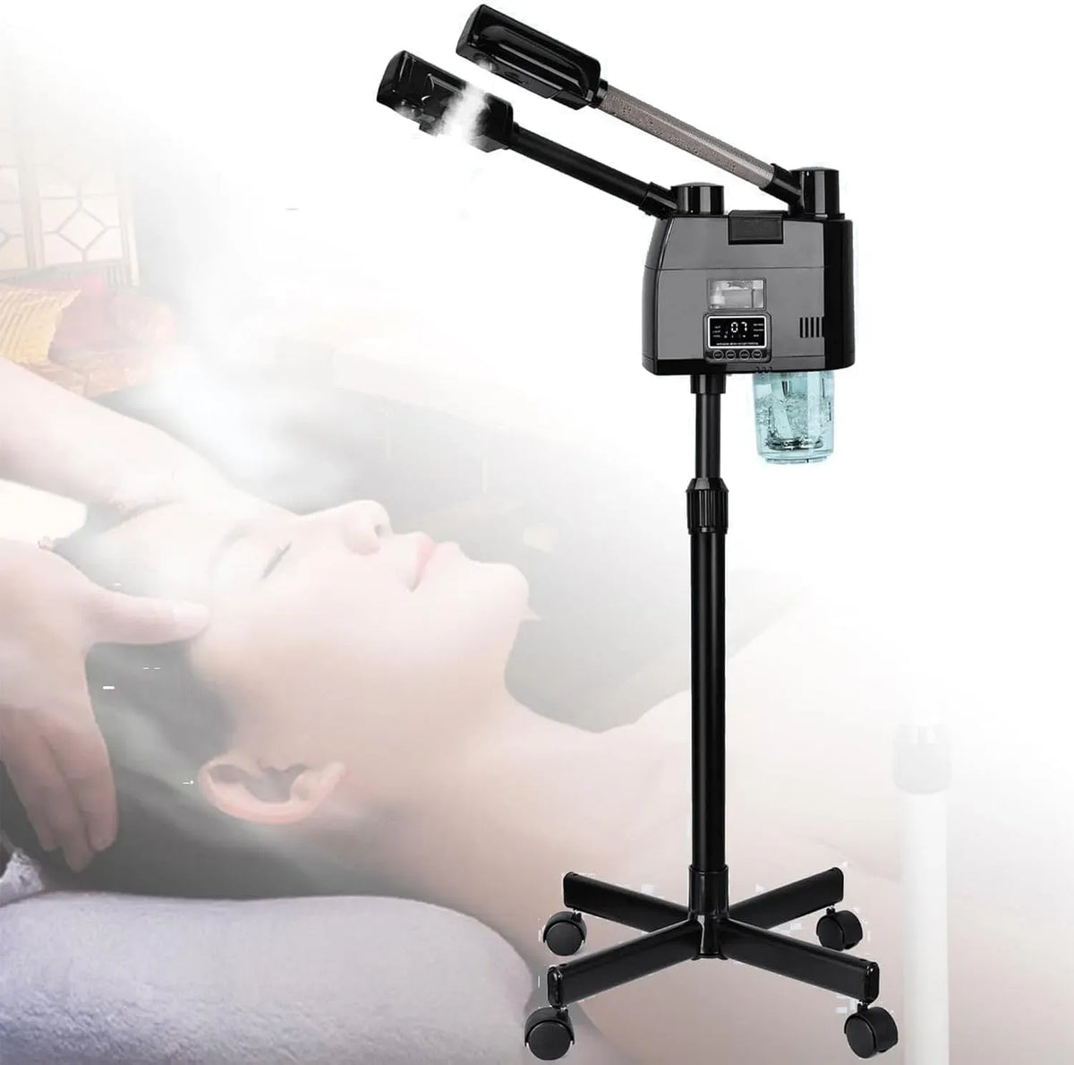 Humidificateur, Portable, décoration de salon, professionnel, pour Salon De Beauté avec Buse Chaude Et Froide