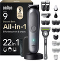 Braun Series 9 AIO9545 Tondeuse Homme, Tout-en-Un Gris
