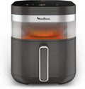 Moulinex Friteuse à air chaud, 7 L, gris, Capacité 7 L pour 8 personnes, Capacité 7L