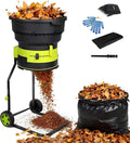 8000RPM Broyeur Électrique Compost, Broyeur De Feuilles Mortes, pour Grinder Électrique Jardin, 17:1 Pulvérisation