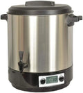 Robinet de cuisine KCPST31LCD.IX, 31 L, 2000 W, minuteur, écran LCD, acier inoxydable