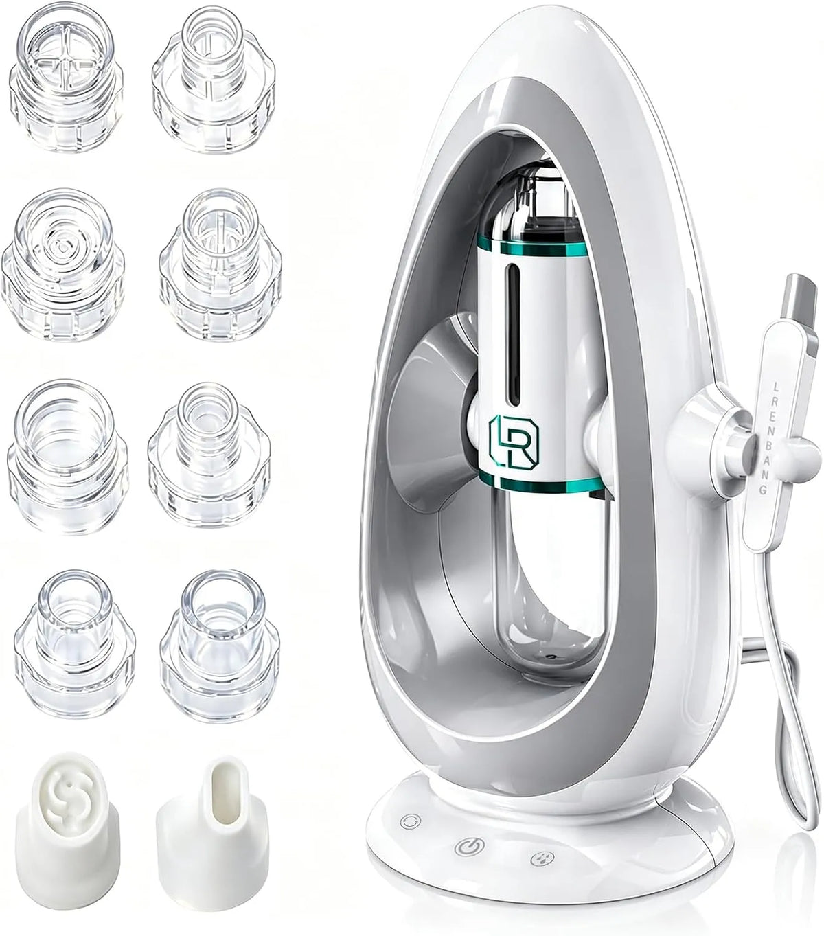 Aspirateur, 5 niveaux d'aspiration et 10 embouts, 32 kPa