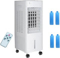 Climatiseur 7.5H, 12 L, minuteur, grand réservoir, Rafraichisseur d'Air mobile 4 en 1 avec Télécommande