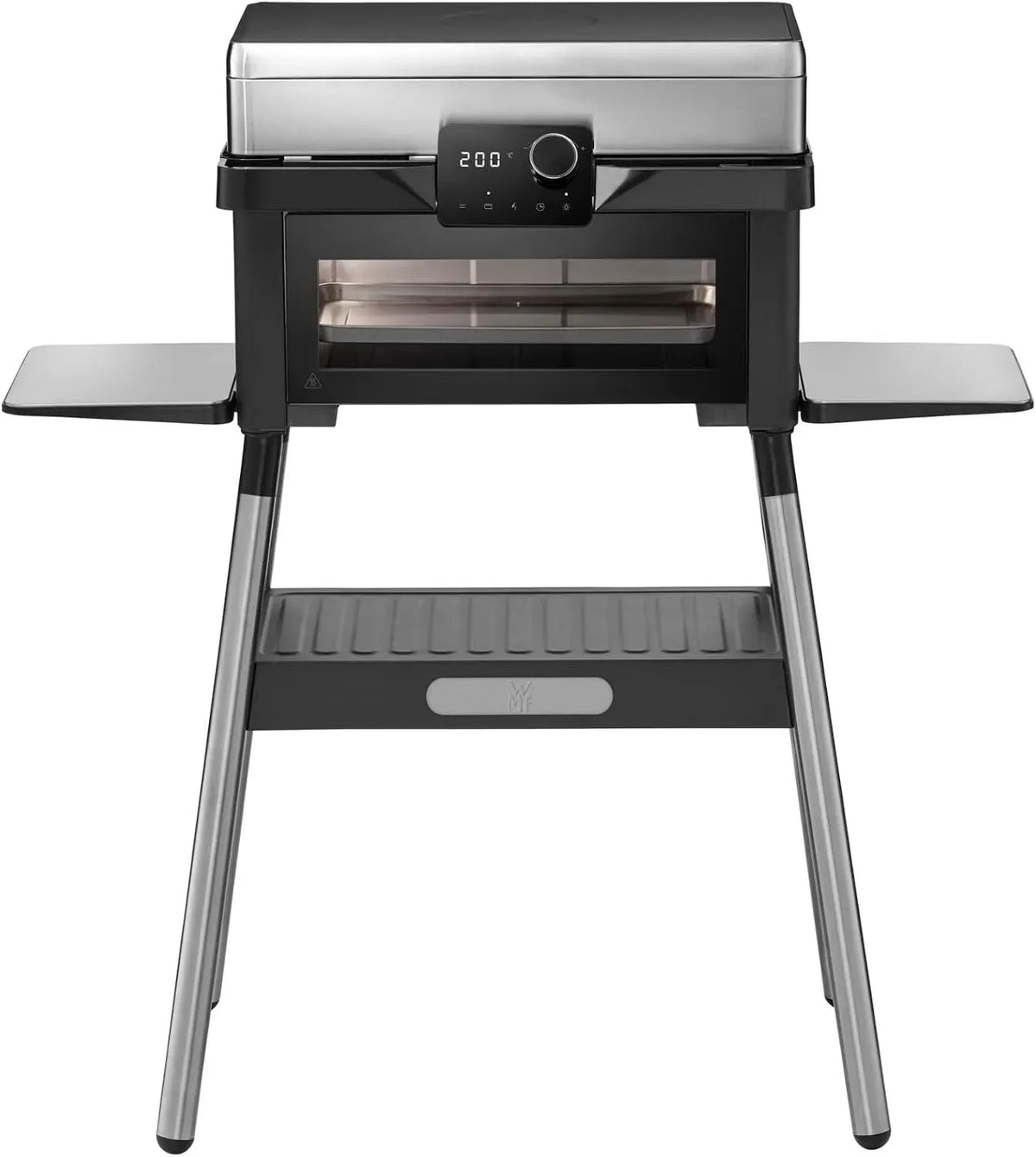 WMF 2-en-1 Four électrique, extérieur, Barbecue sur pied jusqu'à 340 °C