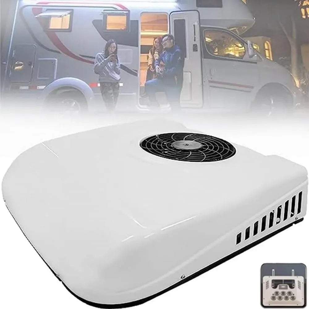 Climatiseur, 12 V, silencieux, camping, appareil de climatisation, 12V DC RV Climatiseur