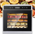 Déshydrateur Alimentaire Pour Fruits Et Viandes, pour Déshydrateur Alimentaire Professionnel, 6 Plateaux En Acier Inoxydable, Température Réglable De