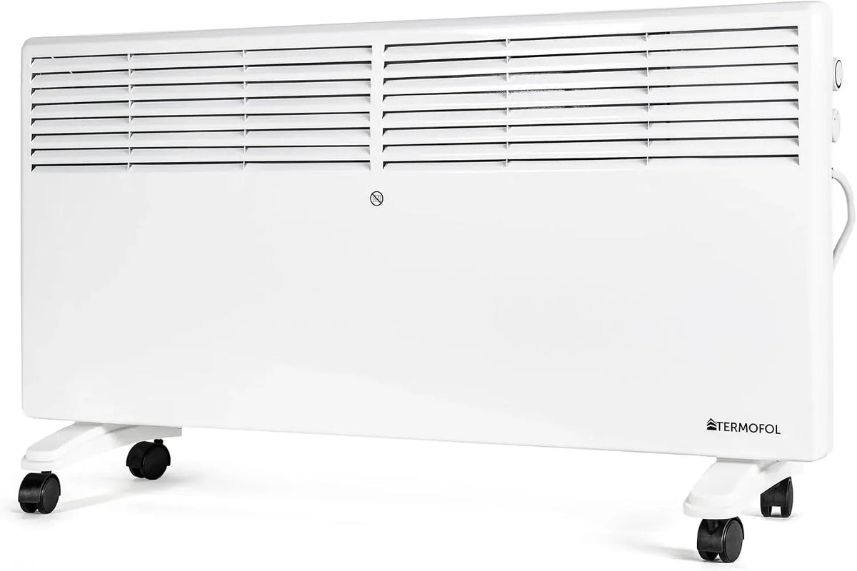 Radiateur électrique, 90x42 cm, 2500 W, Termofol 2500 W Convecteur Électrique