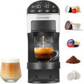 Nespresso ESE 44 Magician2 Cafetière électrique, tactile, 20bar, Écran Tactile, Sans BPA
