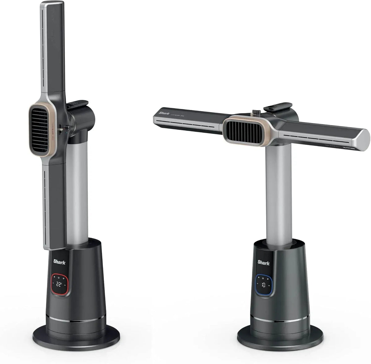 2en1 TH200EU oscillation, télécommande, TurboBlade Cool+Heat 2en1, Thermo IQ TH200EU noir/or, tour sans pales