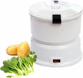 Éplucheuse à pommes de terre, pour Éplucheur de pommes terre électrique à fonctionnement automatique, fermeture sécurité rotative, 1 kg blanches et
