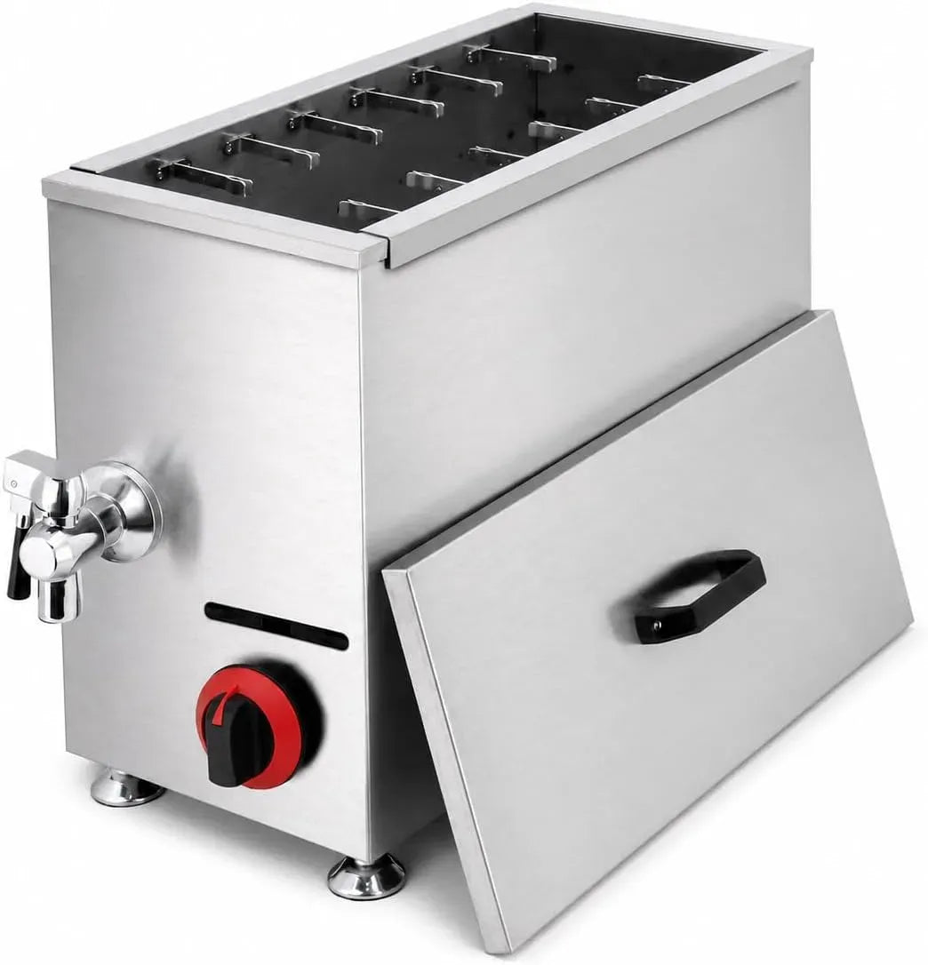 Machine à hot, 21 L, professionnel, restaurant, pour chien de maïs 21 L