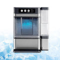 Machine à glaçons, portable, grand réservoir, Portable Machine Glace Pilée Nugget 17kg, Bar