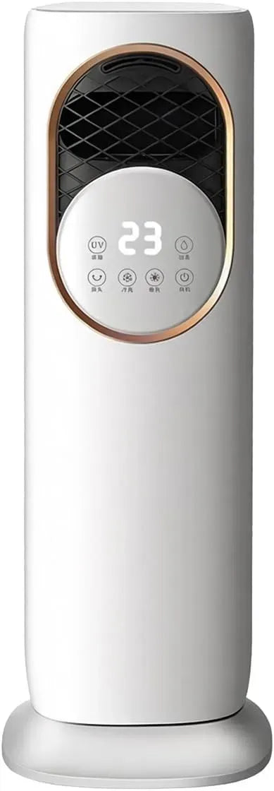 Climatiseur 12H, minuteur, décoration de salon, blanc, Ventilateur Colonne Oscillant 180°, Rafraîchisseur D'air Mobile 4 En 1 Avec Télécommande