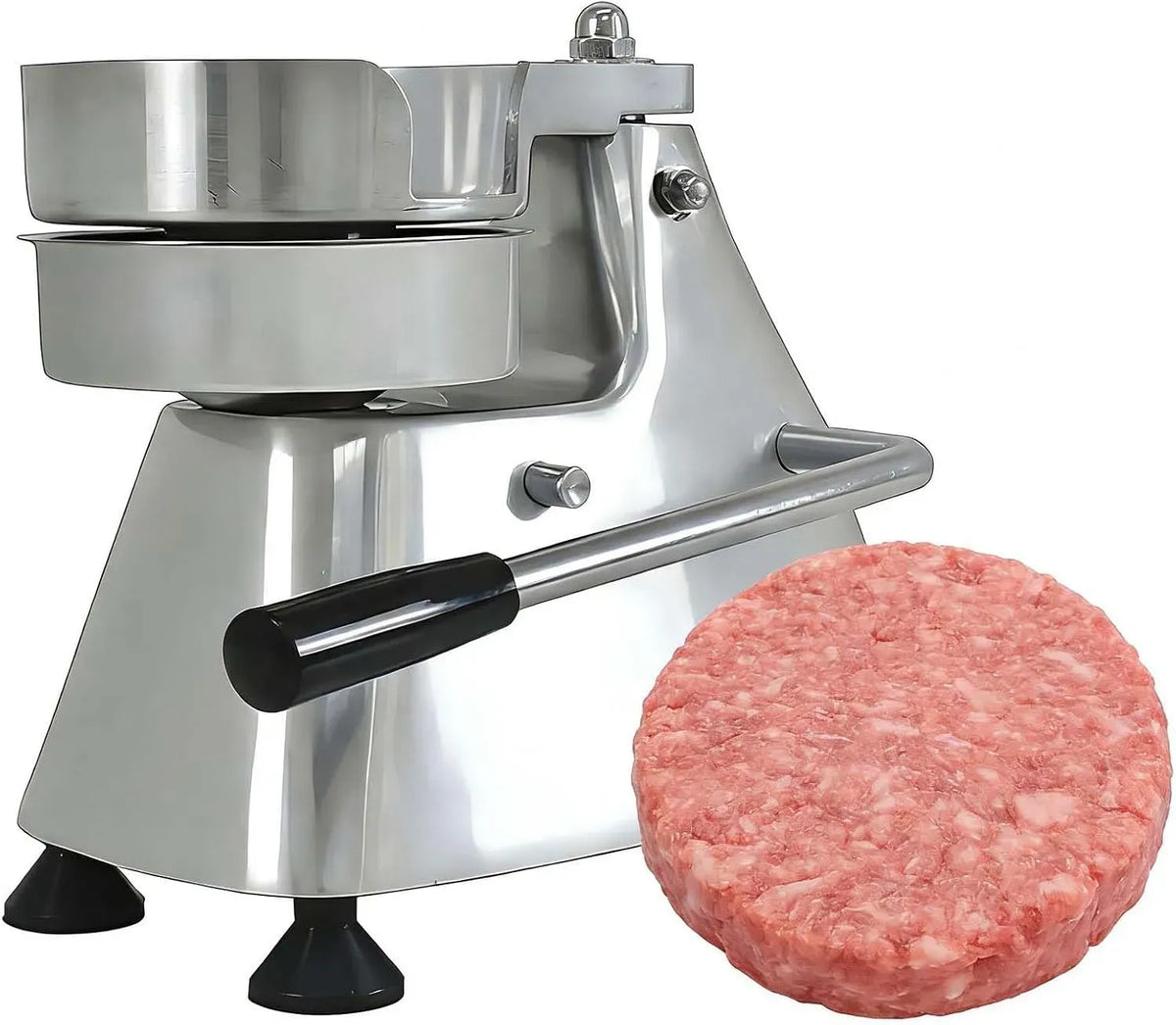 Machine à hamburger, presse, professionnel, restaurant, acier inoxydable, pour une utilisation en restaurant