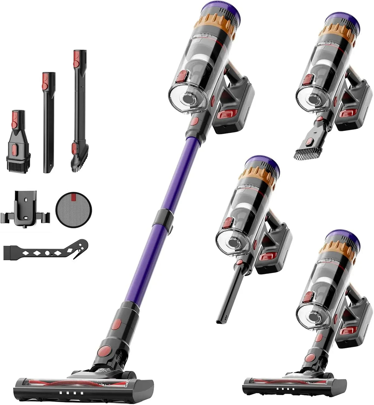 Lefant 42Mins/40KPA Aspirateur, appareil électrique d'aspiration, Aspirateur Balai sans Fil