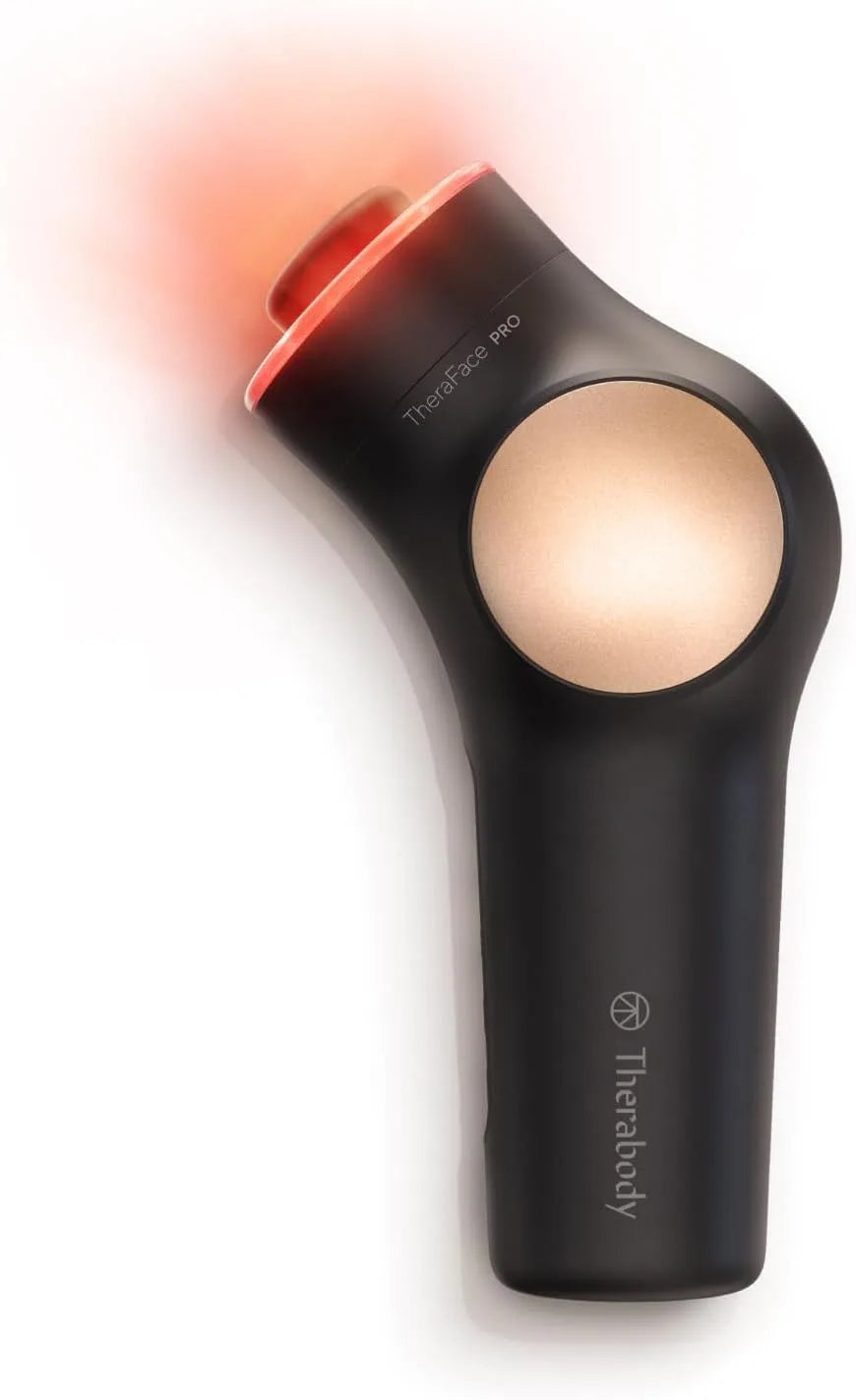 6-EN-1 Appareil, noir, PRO, LED, Appareil de Massage et de Soins du Visage