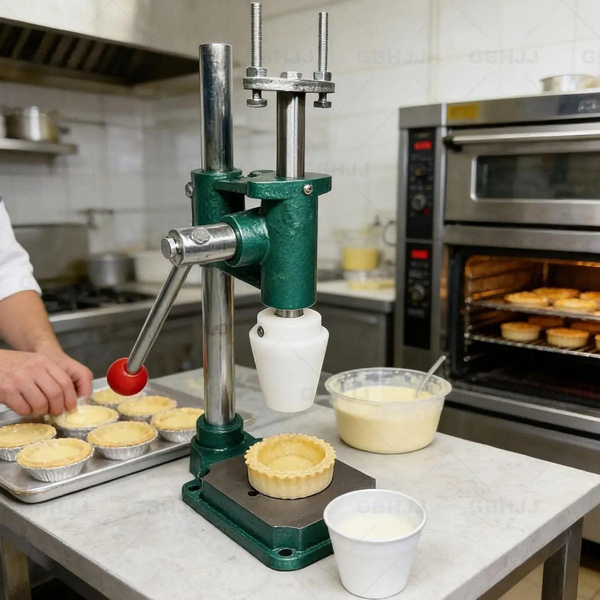 SN6201 Presse, restaurant, pour Former les Fonds de Tartelettes