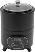 0-24h minuterie, pour yaourt, pour famille et usage commercial, Yaourtière 8L en acier inoxydable 304, yaourtière avec température réglable 25-80°C