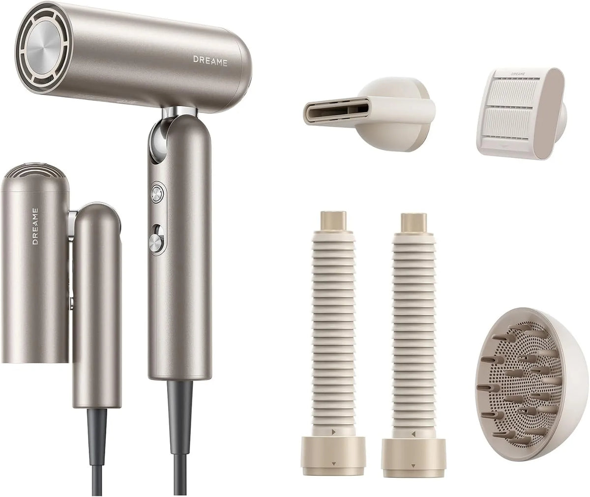 Pocket Pro 2, Sèche-cheveux haute vitesse 4 embouts