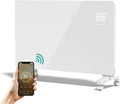 Radiateur électrique, 2000 W, EMKE, Wi-Fi, application, blanc
