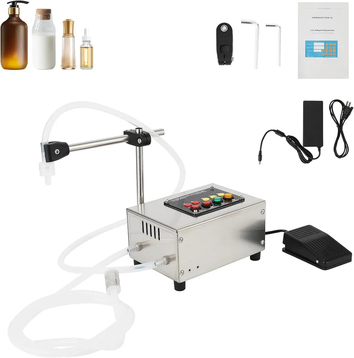 Machine de remplissage, bois, pour le lait, Garvee Machine de remplissage automatique de liquide