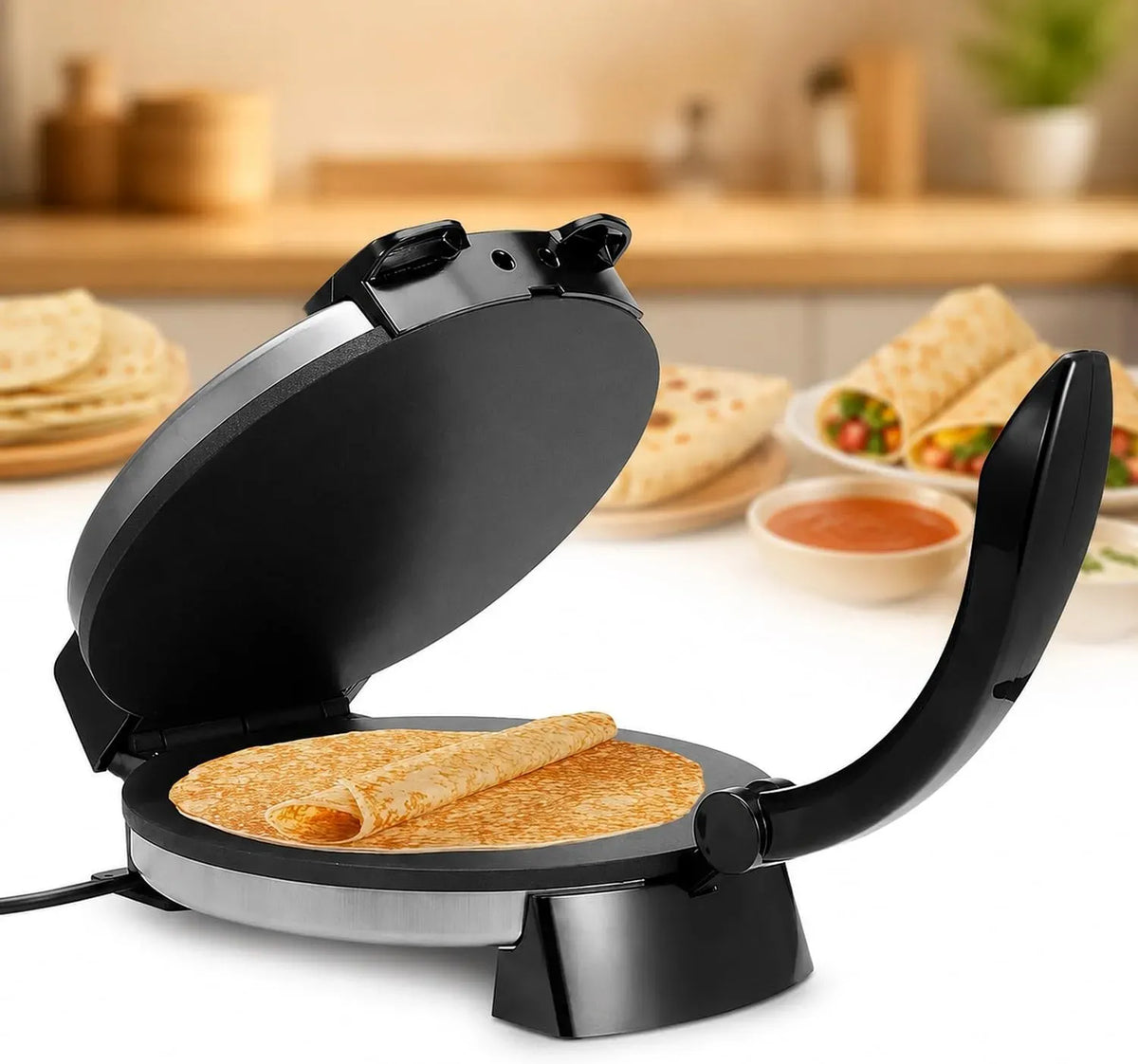 Radiateur électrique, 10 pouces, acier inoxydable, Presse Roti En Acier Inoxydable