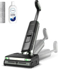Aspirateur, Aspiration 23 000 Pa, Lampe verte DustReveal à 150°, Système d'autonettoyage FlashDry, Epaisseur ultra-mince de 9,9 cm