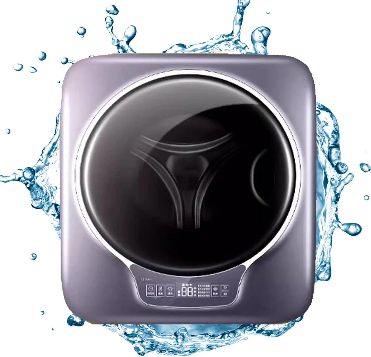 Lave-linge, 3 kg, application, Panneau de Commande et Application
