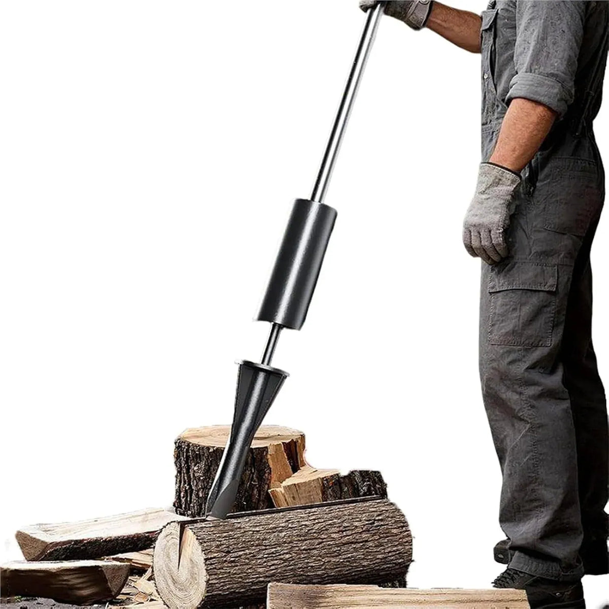 portable, extérieur, bois, pour cheminée, Outil de fendage de bois portable et robuste
