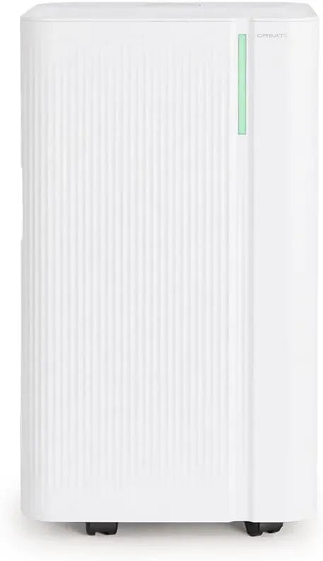 Déshumidificateur 10L/jour/Minuterie 24h, 210 W, minuteur, Wi-Fi, jusqu'à 80% d'humidité en moins, surfaces 15-25m², écran LED