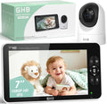 1080P 168H Babyphone, Caméra, moniteur vidéo pour bébé, GHB