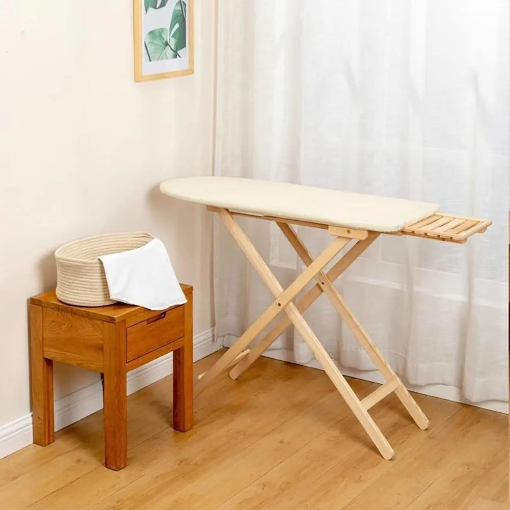 Planche, Support, Table, vapeur, professionnel, blanc, bois, pour Centrale Vapeur，Planche À Repasser Professionnelle E