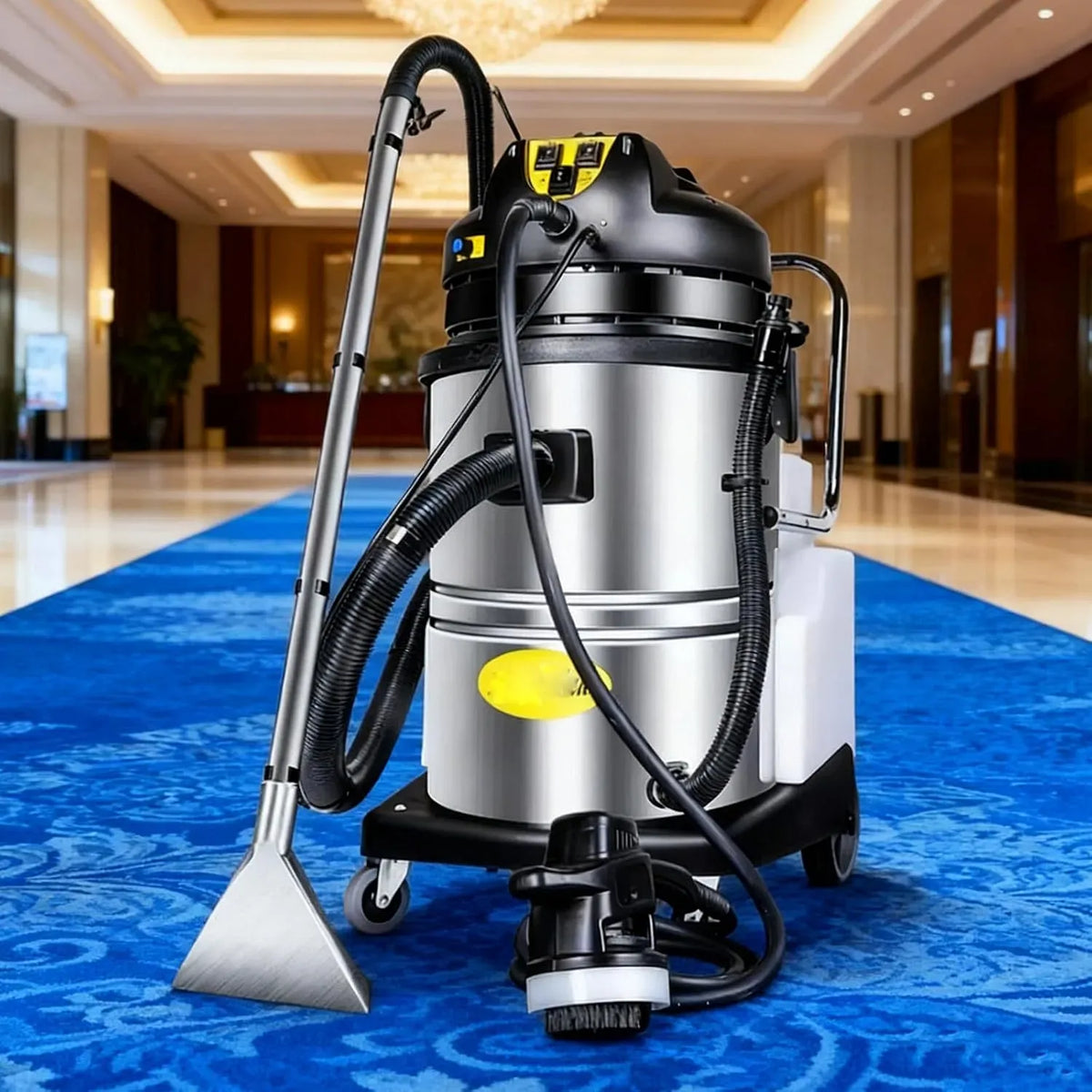 Aspirateur, 30 L, professionnel, acier inoxydable