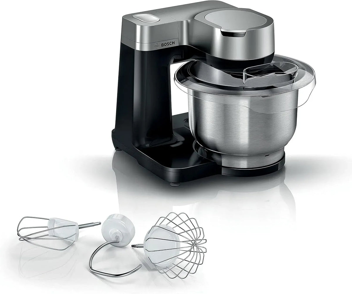 Bosch MUMS2VM00 Robot de cuisine, Série 2, machine de cuisine, robot pâtissier le plus compact