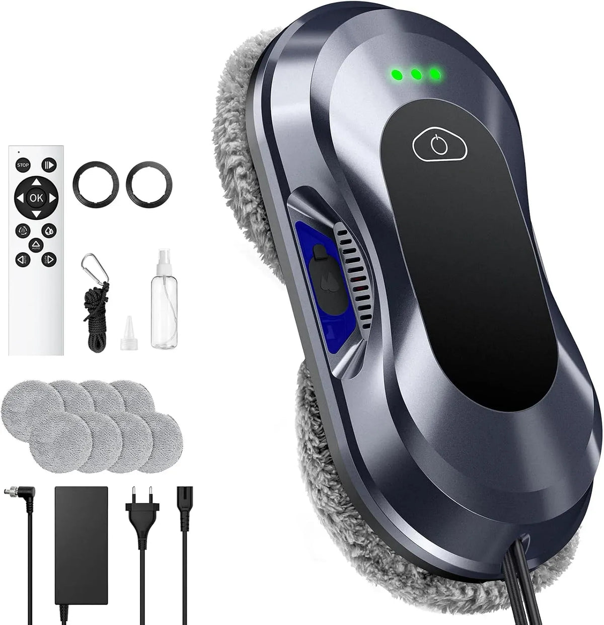 W22D Robot, 3 Modes, pour Entretien des Vitres & Surfaces Vitrées