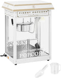 Machine à Popcorn, Distributeur, 500 W, 220 à 270 °C, 5 kg, professionnel, restauration, blanc