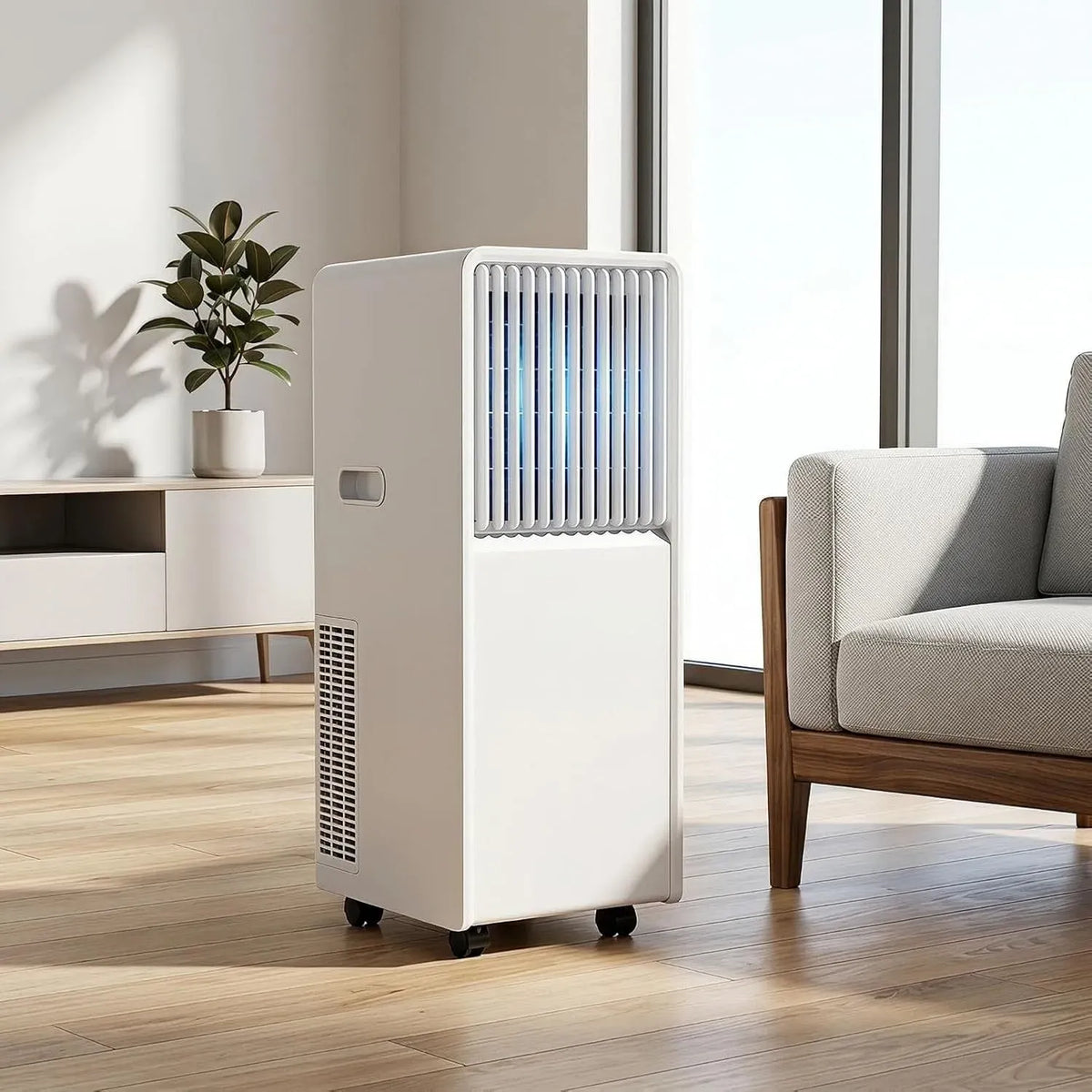 Climatiseur 24H, minuteur, silencieux, 12 000 BTU, pour Pièces Jusqu'à 30 m², Mode Silencieux