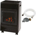 Ustensile de cuisson, noir, Chauffage d'appoint à gaz, Jusqu'à 35 m², 3 Puissances de Chauffe, FAVEX