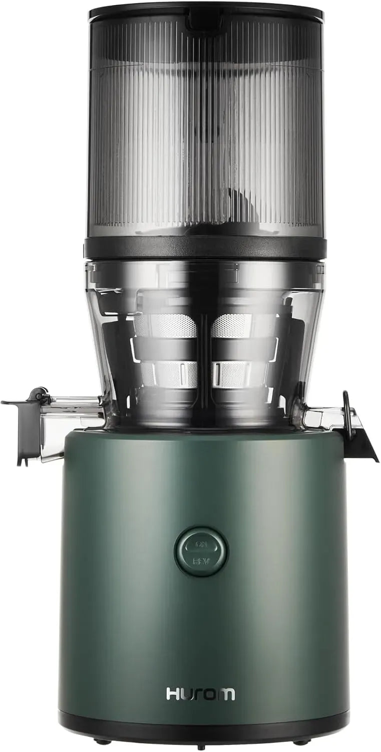 H320N Vert profond, nouveau presse-agrumes lent combiné à une méga trémie intelligente-sans BPA-Fruits-Légumes