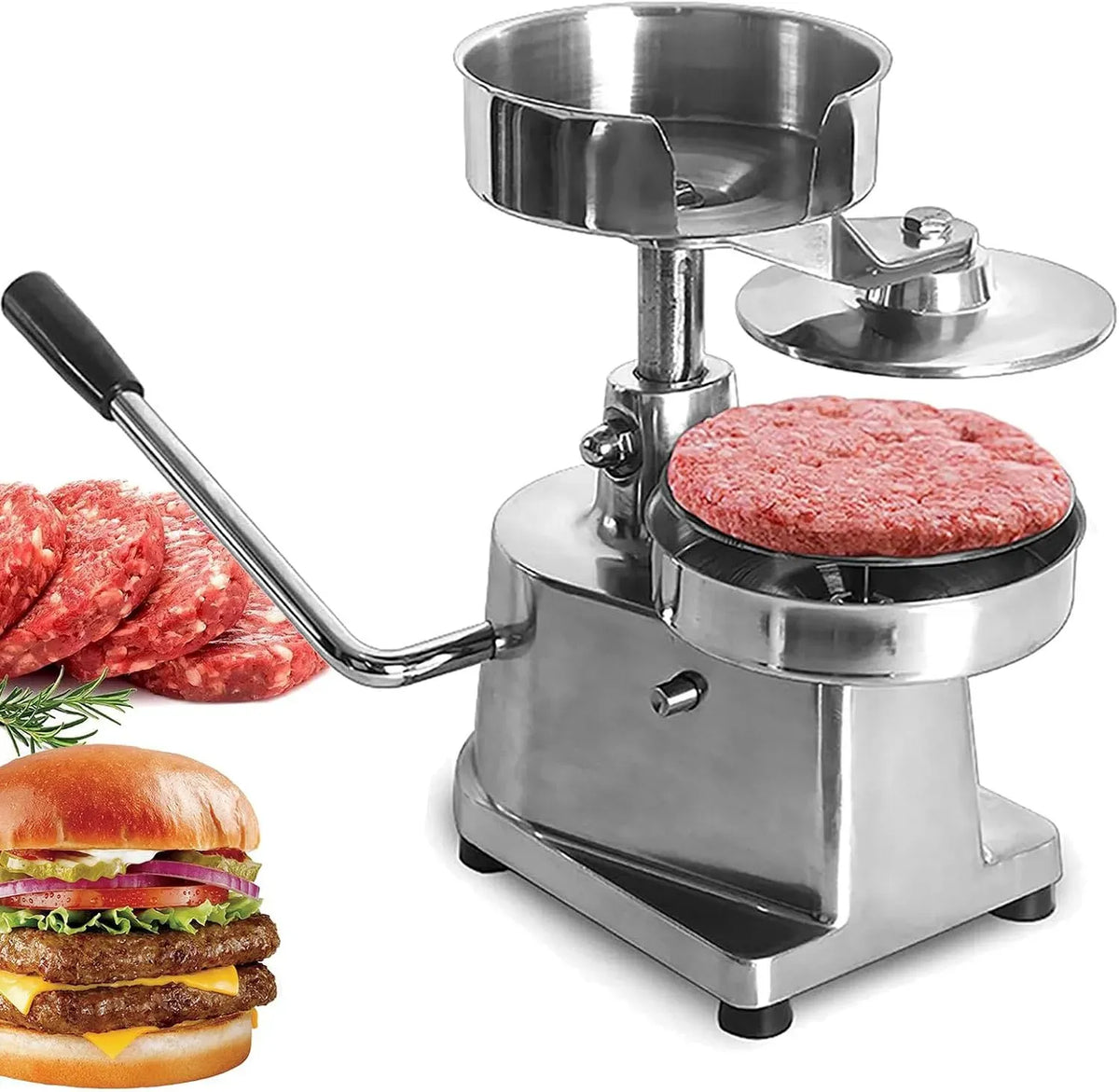 Machine à hamburger, professionnel, restaurant, pour bœuf