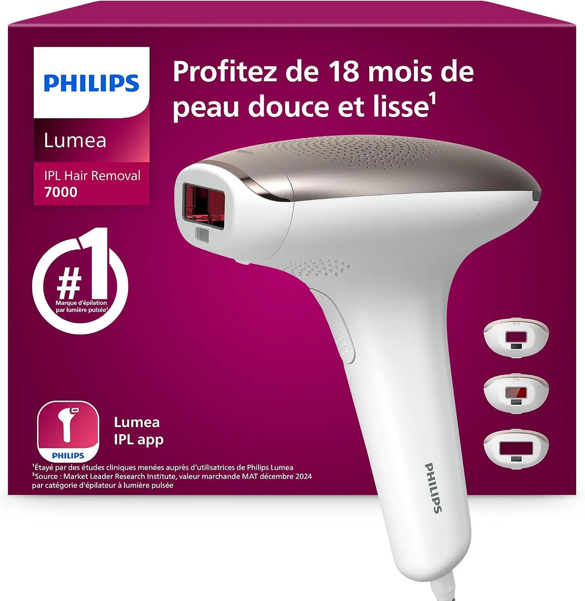 Philips SC1999/00 appareil d'épilation électrique pour femme, Épilateur, dalle IPS, pour le corps