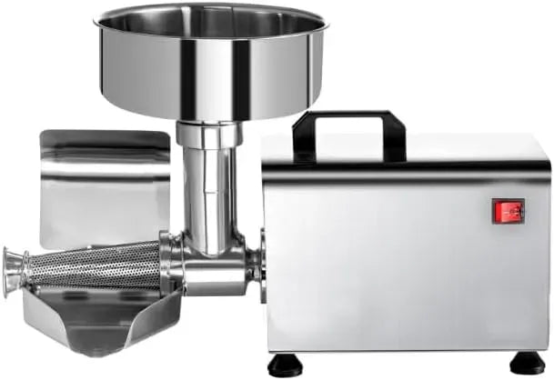 Extracteur de jus, 450 W, professionnel, acier inoxydable, Presse Tomates Électrique Inox 450W