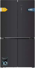 Cecotec Bolero CoolMarket 4D Réfrigérateur, 490 L, No Frost, Inverter, Fast Cooling et Freezing, 91 cm Largeur, 183 cm Hauteur, Total NoFrost