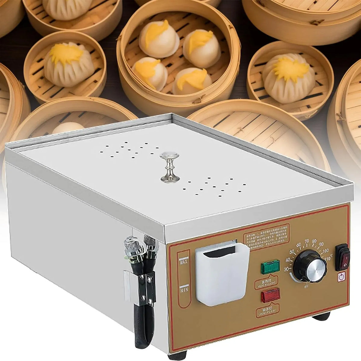 Cuiseur, cuiseur multifonction électrique, multicuiseur électrique, 30 à 110 °C, vapeur, professionnel, pour la Cuisson des Aliments