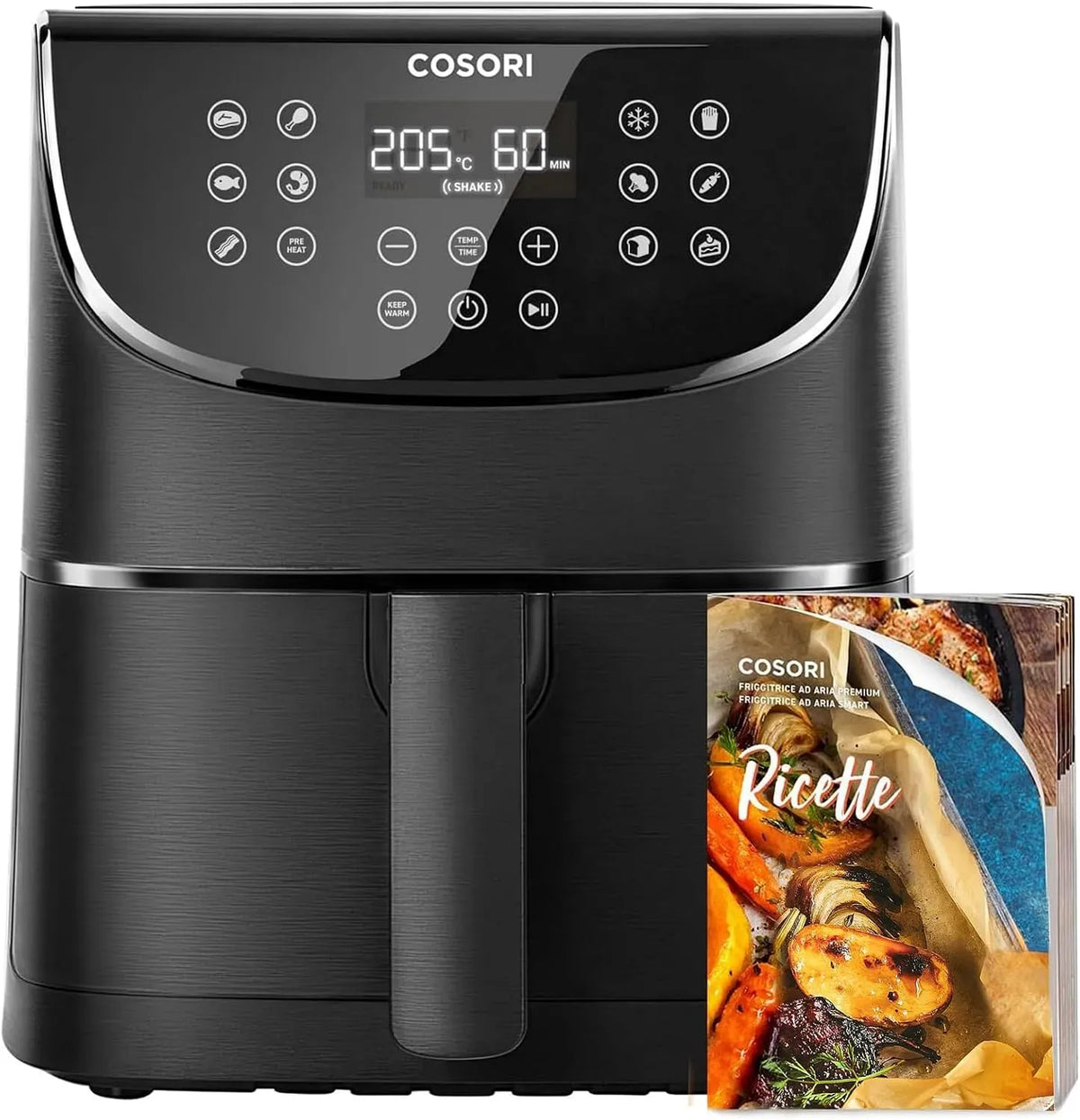 Friteuse à air chaud L 13 40+Recettes, 5,7 L, 70 à 205 °C, Jusqu'à 55% d'Énergie en Moins, Cuisson Rapide 70–205 °C