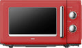 Micro-ondes R 25, 20 L, 700 W, minuteur, four micro-ondes, rouge, 6 niveaux de puissance, Silva Schneide MW